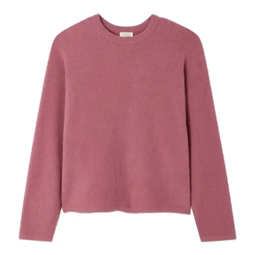 [MDAM18FBLUSH] Pull Col Rond DAMSVILLE " Blush" - MDAM18F