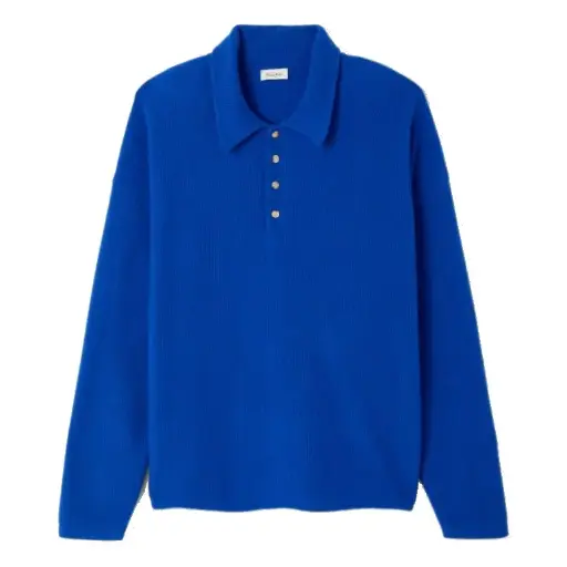 [MRAX18EINDIGO] Pull Ample Col Polo RAXOW "Indigo" - MRAX18E