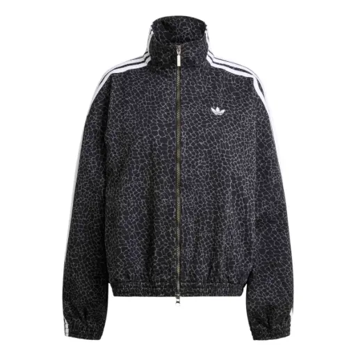 [KD8809] FIREBIRD OVERSIZED AOP DENIM JACKET "Black / Grey" - KD8809