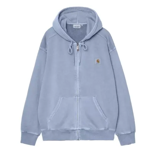 [I033064_3HX_GD] Hooded Nelson Jacket "Gentle Blue"