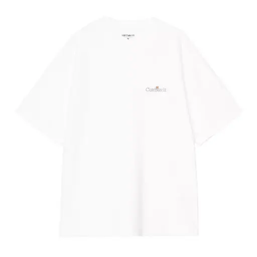 [I036180_02_XX] S/S WIP Label T-Shirt "White"