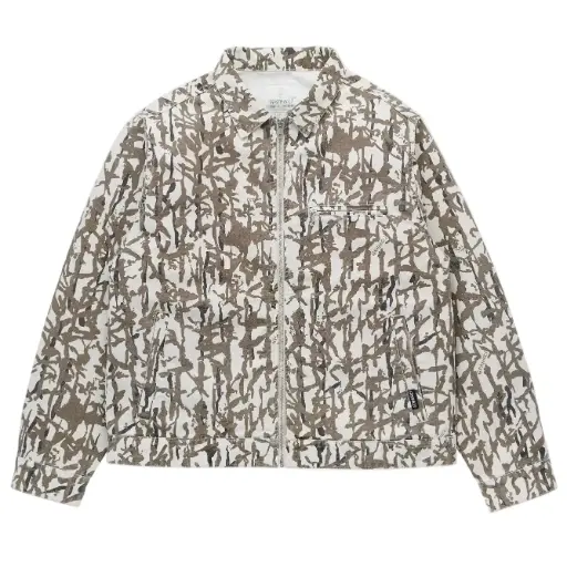 [G6SM-J009-GYRD] Taos Canvas JACKET "Grey Reed"