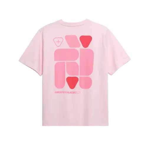 [E26LITLEONCEGEOBLUSH] Tee-shirt Little Leonce Geometry "Blush" - E26LITLEONCEGEO
